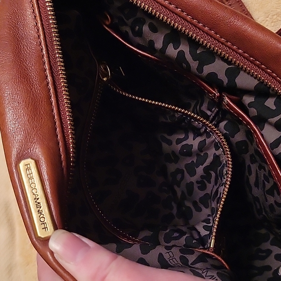 EUC Rebecca Minkoff satchel in excellent condition! Has a cheetah print interior - Picture 8 of 10